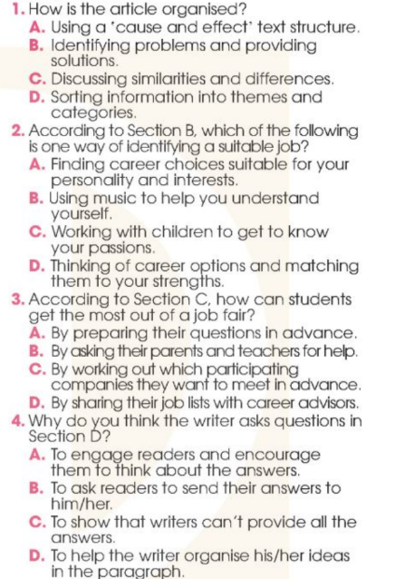 Tiếng Anh 12 Global Success Review 4 Skills