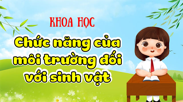 PowerPoint Khoa học 5 Chức năng của môi trường đối với sinh vật