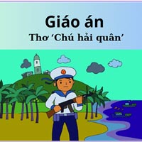 Giáo án: Thơ ‘Chú hải quân’