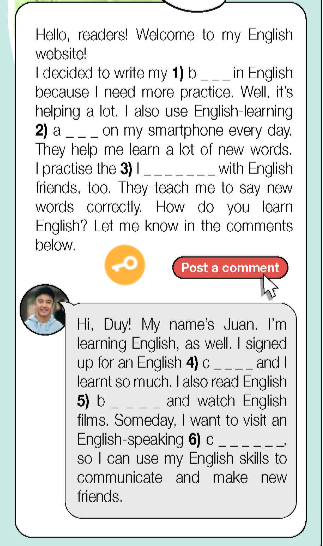 SBT Tiếng Anh 9 Right On Unit 6 6c Vocabulary