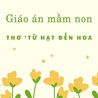 Giáo án: Thơ ‘Từ hạt đến hoa’