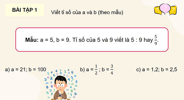 PowerPoint Toán 5 Ôn tập về tỉ số, tỉ số phần trăm