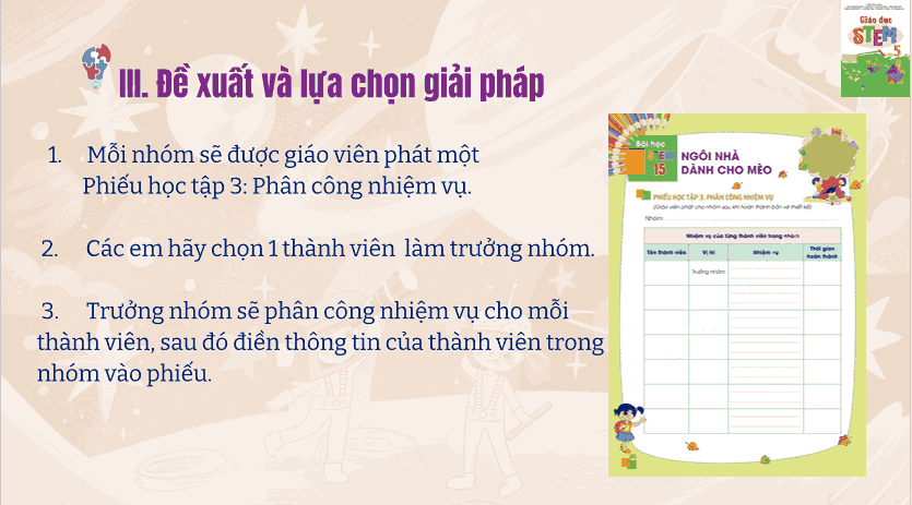 PowerPoint STEM Ngôi nhà dành cho mèo