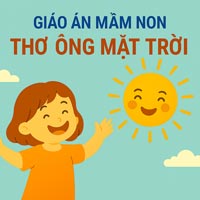 Giáo án: Thơ 'ông mặt trời '
