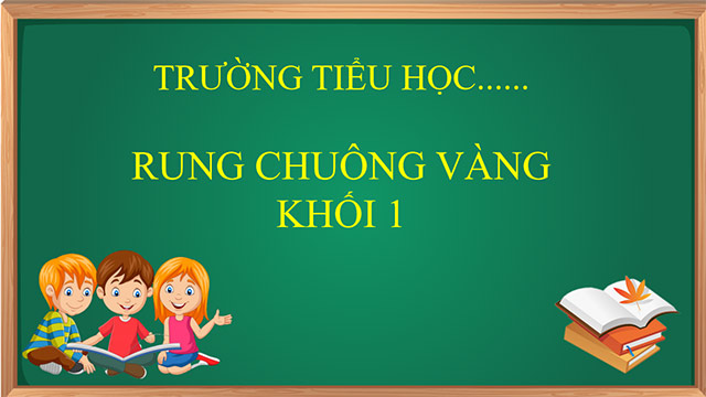 PowerPoint Rung chuông vàng lớp 1