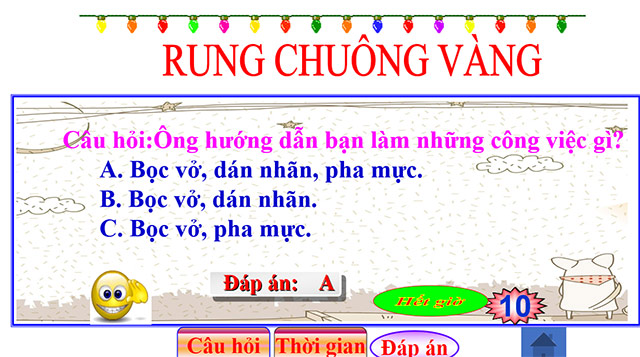 PowerPoint Rung chuông vàng lớp 3