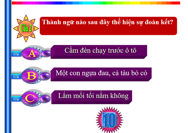 PowerPoint Rung chuông vàng lớp 5