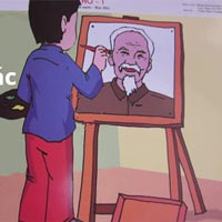 Giáo án: Thơ 'Em vẽ Bác Hồ'