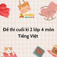 Bộ đề thi Tiếng Việt cuối kì 2 lớp 4 sách Cánh Diều năm 2025 - 2026