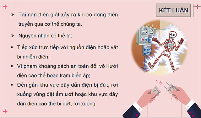 PowerPoint Công nghệ 6 Bài 10: An toàn điện trong gia đình