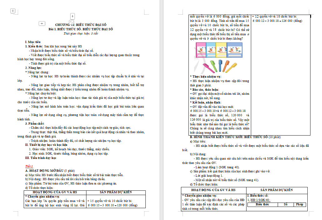 Giáo án PowerPoint Toán 7 Bài 1