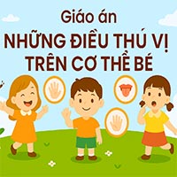 Giáo án: Những điều thú vị từ cơ thể bé