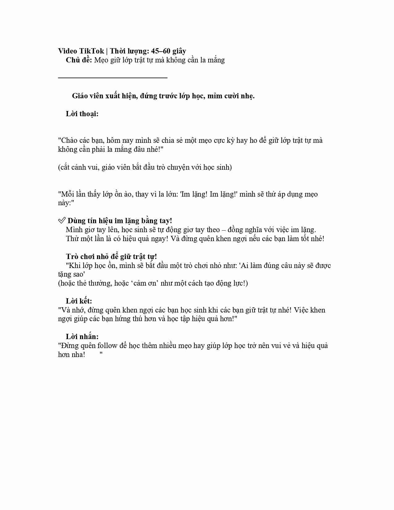 Mẹo dạy học hiệu quả