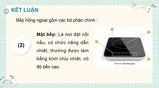 PowerPoint Công nghệ 6 Bài 13: Bếp hồng ngoại