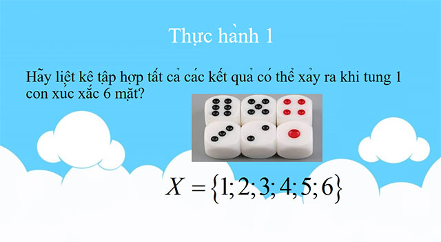 PowerPoint Toán 6 Phép thử nghiệm - Sự kiện