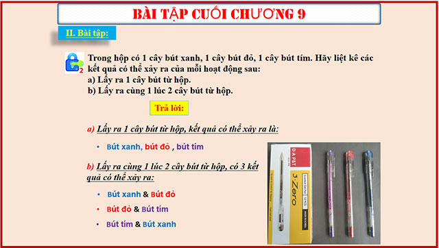 PowerPoint Toán 6 Bài tập cuối chương 9