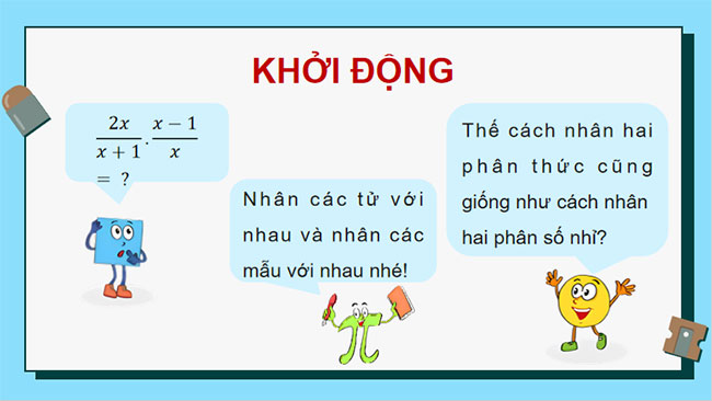 Phép nhân và phép chia phân thức đại số