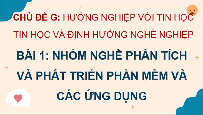 PowerPoint Tin học 9 Bài 1 chủ đề G