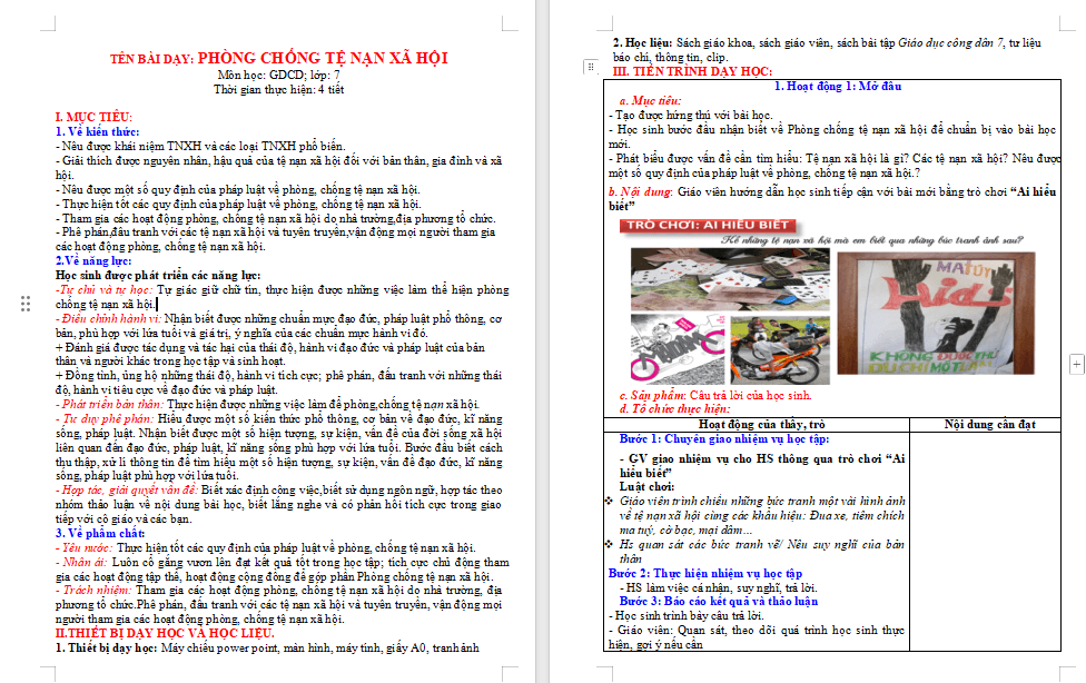  Phòng chống tệ nạn xã hội 