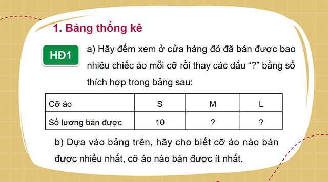 PowerPoint Toán 6 Bảng thống kê và biểu đồ tranh