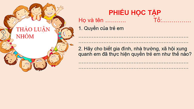 PowerPoint Quyền cơ bản của trẻ em