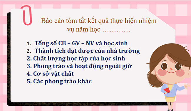 PowerPoint Họp phụ huynh cuối năm