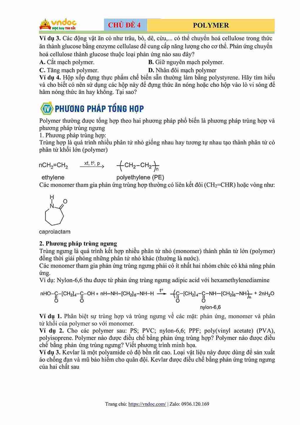 tong on polymer hoa hoc 12 ly thuyet bai tap hinh anh 4 1*707653