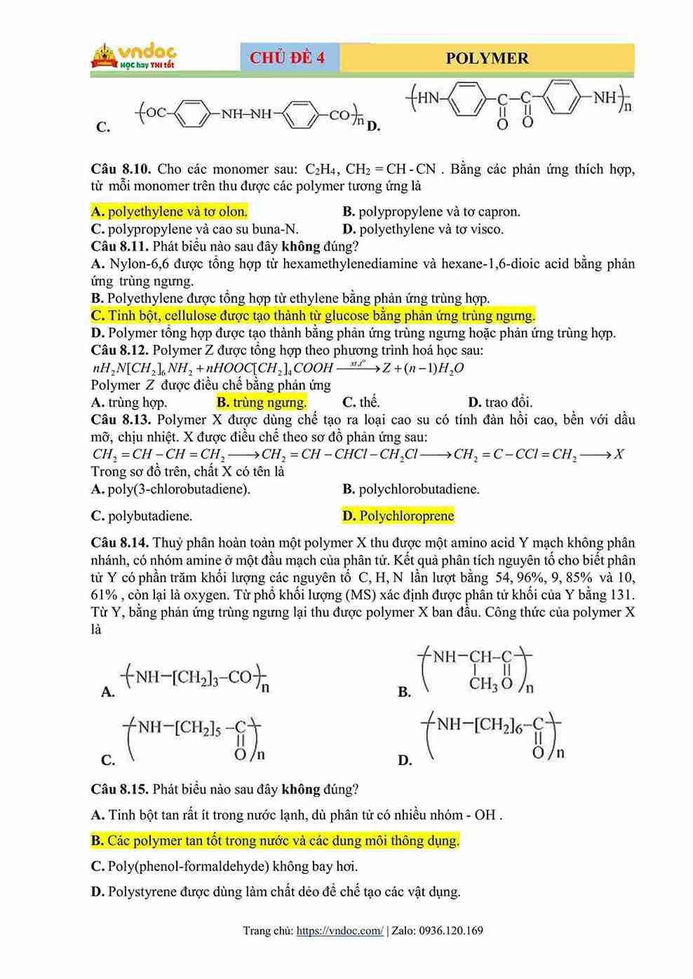 tong on polymer hoa hoc 12 ly thuyet bai tap hinh anh 7 1*707649