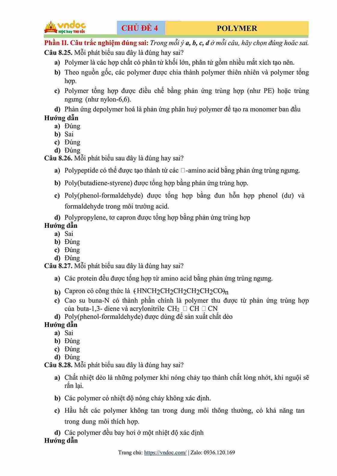 tong on polymer hoa hoc 12 ly thuyet bai tap hinh anh 9 1*707654