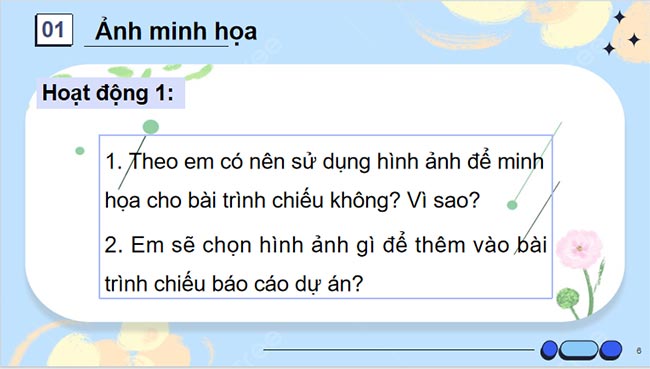 Định dạng đối tượng trên trang chiếu