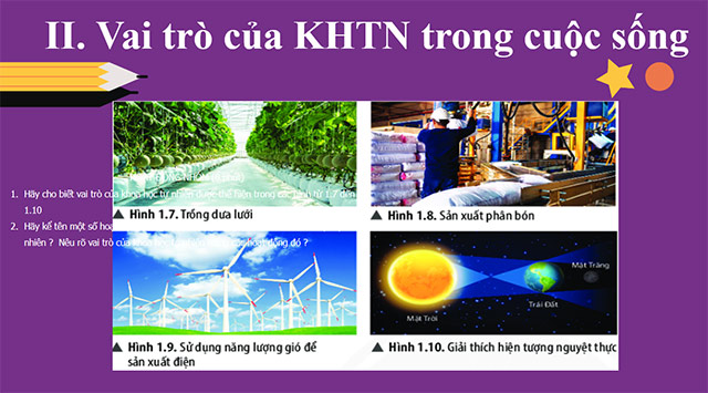 PowerPoint Khoa học tự nhiên 6 Giới thiệu về khoa học tự nhiên