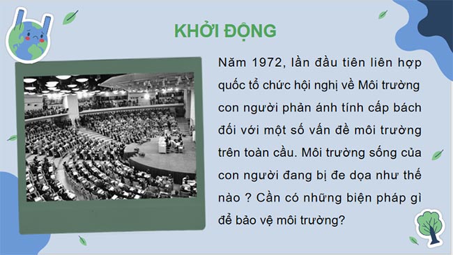 KHTN 8 Bài 47 Bảo vệ môi trường 