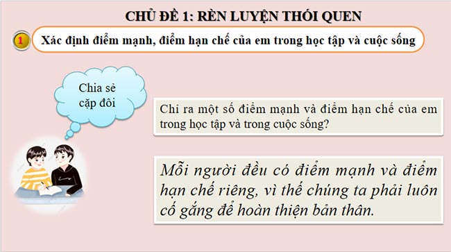 Rèn luyện thói quen