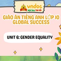 Giáo án tiếng Anh 10 Unit 6: Gender Equality