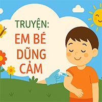 Giáo án: Truyện 'Em bé dũng cảm'