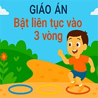 Giáo án: Bật liên tục vào 3 vòng