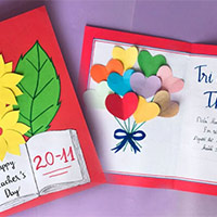 Giáo án Mĩ thuật 6 Bài 4: Thiệp chúc mừng