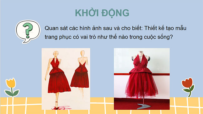 Thiết kế tạo mẫu trang phục
