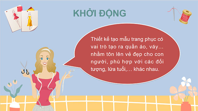 Thiết kế tạo mẫu trang phục