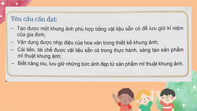 Thiết kế khung ảnh từ vật liệu sẵn có
