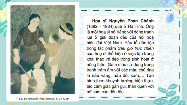 Yếu tố dân tộc trong tranh của một số họa sĩ