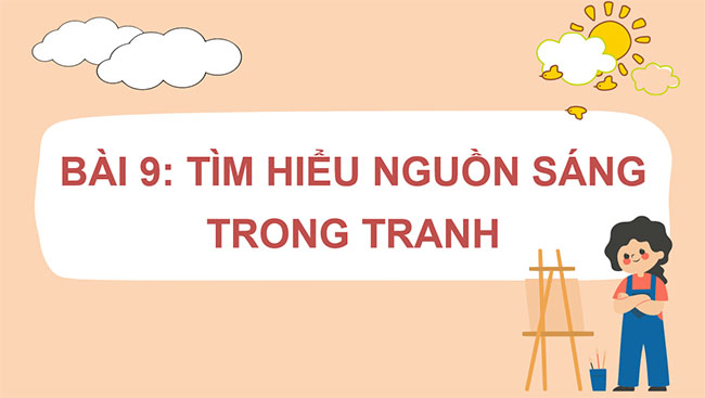 Tìm hiểu nguồn sáng trong tranh