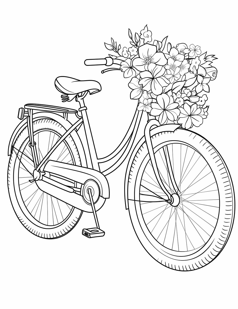 tranh to mau xe dap 4*710909