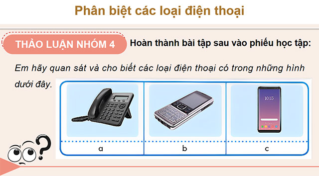 PowerPoint Công nghệ 5 Sử dụng điện thoại