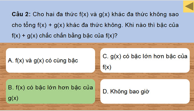 Bài tập cuối chương 7