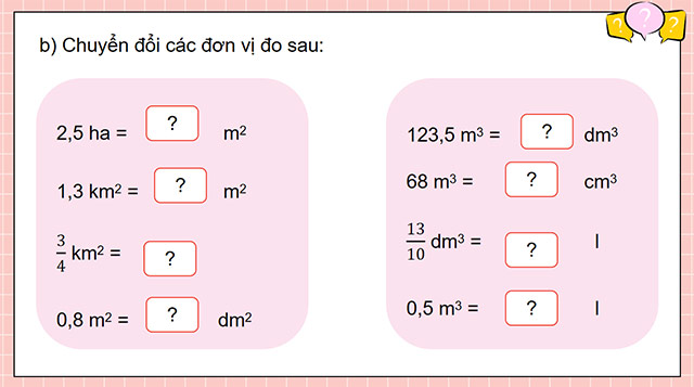 PowerPoint Toán 5 Ôn tập về đo lường