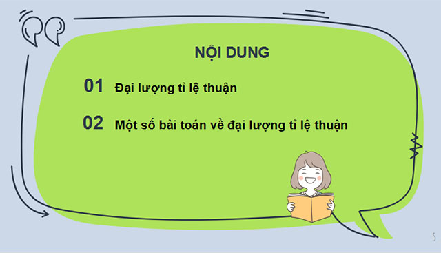 Đại lượng tỉ lệ thuận