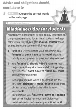 Friends Plus 9 Workbook giải Unit 4 Language Focus trang 29 minh họa 3