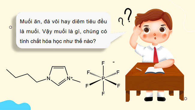 Giáo án Khoa học tự nhiên 8 Bài 11 Muối