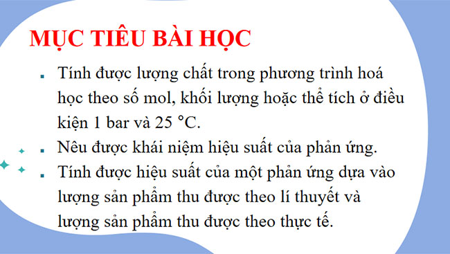 Tính theo phương trình hóa học